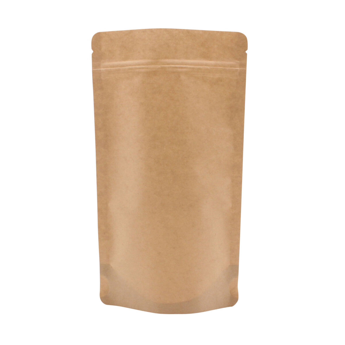 Stand-up pouch, kraft paper, 160x270+80mm - 750ml