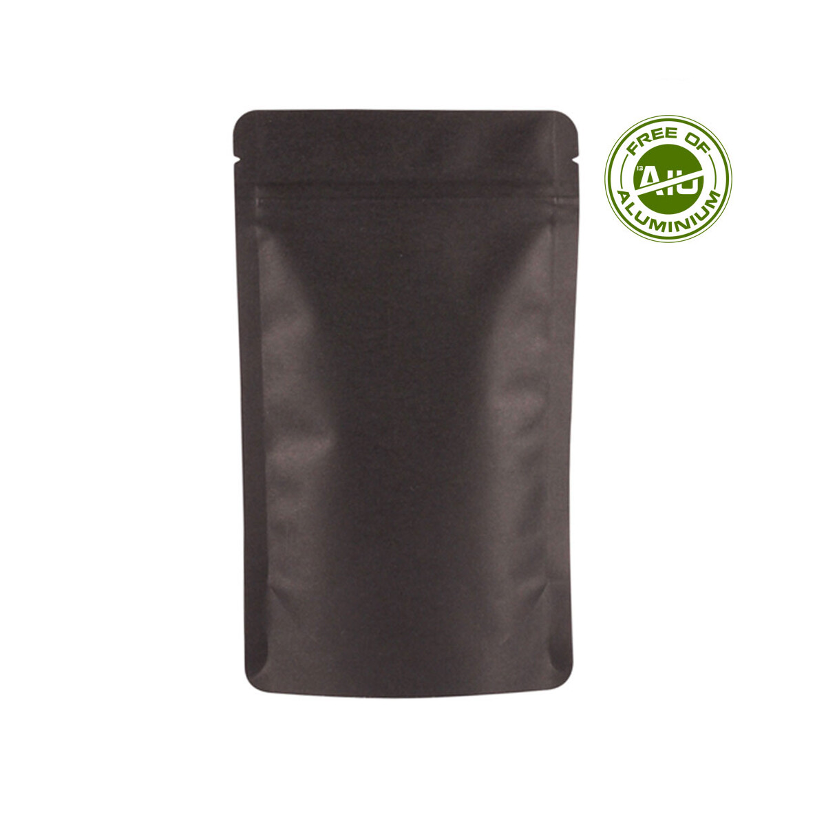 Doypack Stand-up Pouch - Kraftpaper black