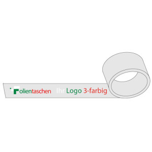 PP Silent Use Packing tape transparent 3 colours